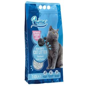 Prime 10 lt Aktif Karbon İnce Taneli Kedi Kumu