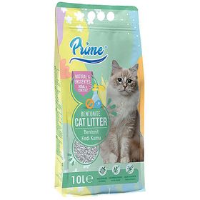 Prime 10 lt Kalın Taneli Unscented Kokusuz Kedi Kumu