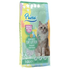 Prime 10 lt Kalın Taneli Unscented Kokusuz Kedi Kumu