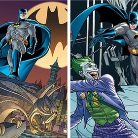 Prime 10230 3D Dc Comics Batman 2'li 300 Parça Puzzle