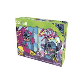 Prime 10274 3D Disney Stitch 2'li 300 Parça Puzzle