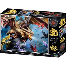 Prime 103283D Dragon Clan 500 Parça Yetişkin Puzzle