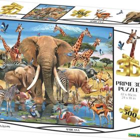 Prime 10455 3D Afrika 500 Parça Yetişkin Puzzle