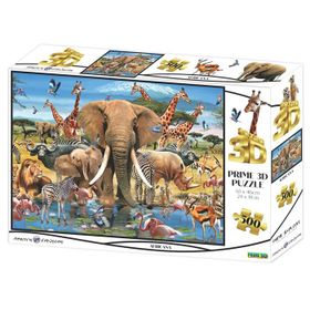 Prime 10455 3D Afrika 500 Parça Yetişkin Puzzle