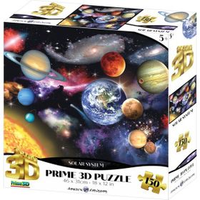 Prime 10807 3D Güneş Sistemi 150 Parça Puzzle