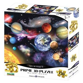 Prime 10807 3D Güneş Sistemi 150 Parça Puzzle