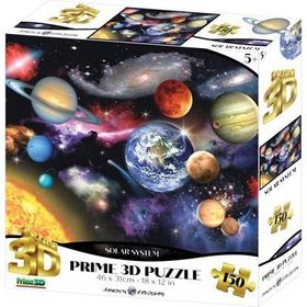 Prime 10807 3D Güneş Sistemi 150 Parça Puzzle