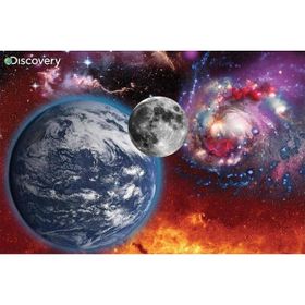 Prime 10884 3D Discovery Dünya ve Ay 150 Parça Puzzle