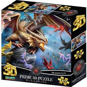 Prime 109403D Dragon Clan 150 Parça Puzzle
