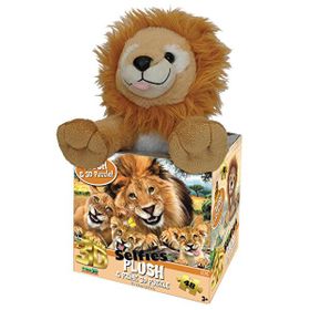 Prime 158033D Aslan Pelüş ve Selfie 48 Parça Puzzle