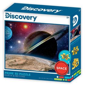 Prime 20856 3D Discovery Dünya ve Ötesi 150 Parça Puzzle