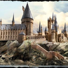 Prime 32717 3D Harry Potter Hogwarts Kalesi 300 Parça Puzzle