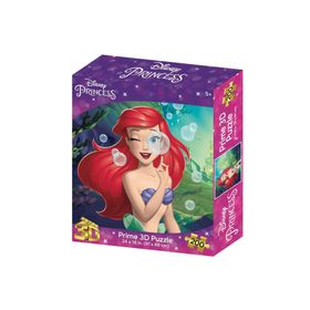 Prime 32822 3D Disney Princess Deniz Kızı Ariel 200 Parça Puzzle