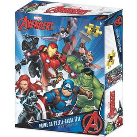 Prime 33032 3D Avengers 200 Parça Puzzle