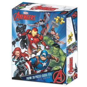 Prime 33032 3D Avengers 200 Parça Puzzle