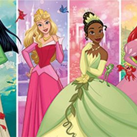 Prime 33039 3D Disney Princess 200 Parça Puzzle