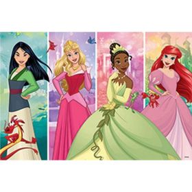 Prime 33039 3D Disney Princess 200 Parça Puzzle