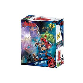Prime 33125 3D Avengers 200 Parça Puzzle