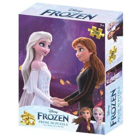 Prime 33354 3D Disney Frozen 200 Parça Puzzle