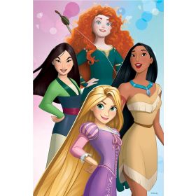 Prime 33357 3D Disney Prensesler 200 Parça Puzzle