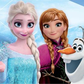 Prime 37554 3D Disney Frozen Çift Taraflı 300 Parça Puzzle