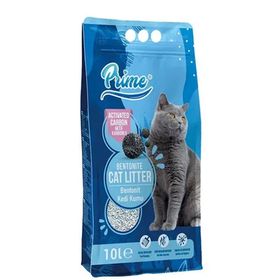 Prime Aktif Karbon Topaklaşan 10 lt Kedi Kumu