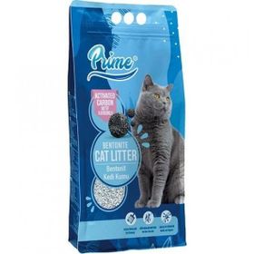 Prime Aktif Karbonlu Topaklaşan Bentonit 5 lt Kedi Kumu