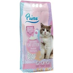 Prime Bebek Pudralı Kokulu Topaklaşan Kalın Bentonit 5 lt Kedi Kumu