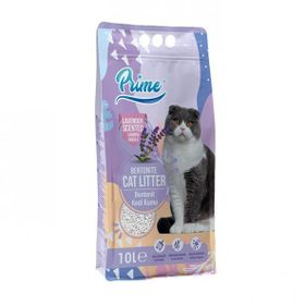 Prime Bentonit Lavanta Kokulu Topaklaşan İnce 10 lt Kedi Kumu