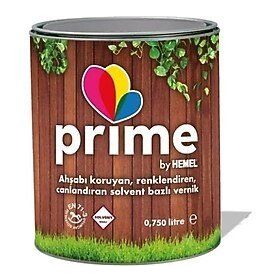 Prime Burma 0.75 lt Solvent Bazlı Ahşap Vernik