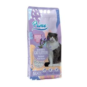 Prime İnce 5 lt Lavanta Kokulu Bentonit Kedi Kumu