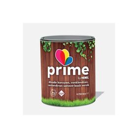 Prime Tik 0.75 lt Solvent Bazlı Ahşap Vernik