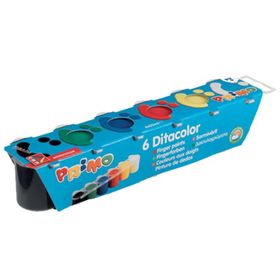 Primo 25 ml 6 Renk Parmak Boyası