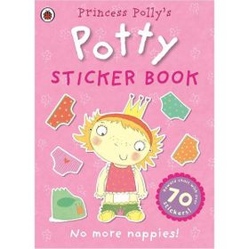 Princess Pollys Potty Sticker Activity Book - Ladybird