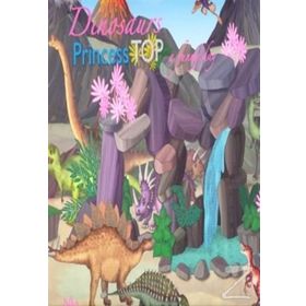 Princess Top A Funny Day Dınosaurs Çiçek Yayınları