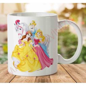 Princesses Çizgi Film Baskılı Kupa