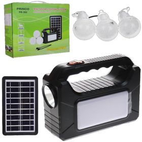 Princo PR-392 9V 3W Solar Panelli Fener