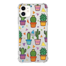 Printify Apple iPhone 11 Uyumlu Water Color 4 Baskılı Şeffaf Köşe Korumalı Antişok Kılıf
