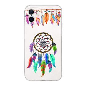Printify Apple iPhone 12 Mini ile Uyumlu Nazar Boncuğu 6 Baskılı Kamera Korumalı Şeffaf Silikon Kılıf