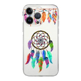 Printify Apple iPhone 13 Pro Max ile Uyumlu Nazar Boncuğu 6 Baskılı Kamera Korumalı Şeffaf Silikon Kılıf