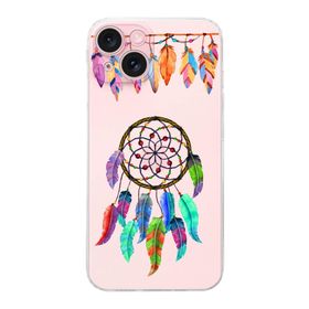 Printify Apple iPhone 15 Plus ile Uyumlu Nazar Boncuğu 6 Baskılı Kamera Korumalı Şeffaf Silikon Kılıf