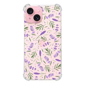 Printify Apple iPhone 15 Plus Uyumlu Water Color 3 Baskılı Şeffaf Köşe Korumalı Antişok Kılıf