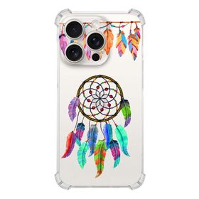 Printify Apple iPhone 15 Pro Max Nazar 6 Şeffaf Köşe ve Kamera Korumalı Korumalı Antişok Kılıf