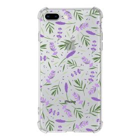 Printify Apple iPhone 8 Plus Uyumlu Water Color 3 Baskılı Şeffaf Köşe Korumalı Antişok Kılıf