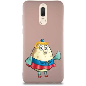Printify Huawei Mate 10 Lite Soft Premier Kapak Bayan Puff Tasarımlı Silikon Cep Telefonu Kılıfı