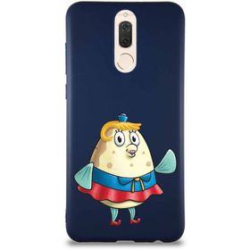 Printify Huawei Mate 10 Lite Soft Premier Kapak Bayan Puff Tasarımlı Silikon Cep Telefonu Kılıfı