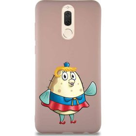 Printify Huawei Mate 10 Lite Soft Premier Kapak Bayan Puff Tasarımlı Silikon Cep Telefonu Kılıfı