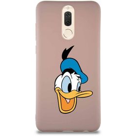 Printify Huawei Mate 10 Lite Soft Premier Kapak Donald Duck-A Tasarımlı Silikon Cep Telefonu Kılıfı