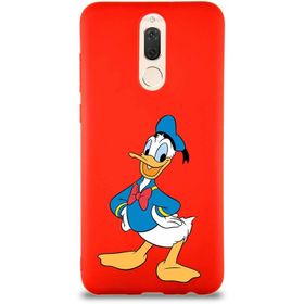 Printify Huawei Mate 10 Lite Soft Premier Kapak Donald Duck-C Tasarımlı Silikon Cep Telefonu Kılıfı