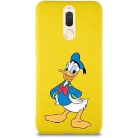 Printify Huawei Mate 10 Lite Soft Premier Kapak Donald Duck-C Tasarımlı Silikon Cep Telefonu Kılıfı